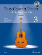 Easy Concert pieces 3 + CD pro kytaru