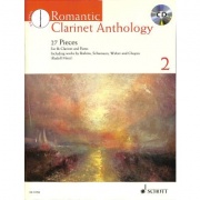 Romantic Clarinet Anthology 2 + CD - 27 romantických skladeb pro klarinet a klavír