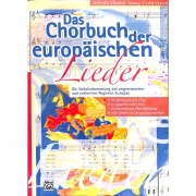 Das Chorbuch der europäischen Lieder - lidové písně Evropy pro sbor SATB