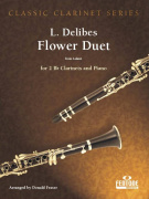 Delibes Leo: Flower Duet - 2 klarinety B a klavír