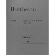 Bagatelle In A Minor WoO 59 (Pro Elišku) pro sólo klavír od Ludwig van Beethoven