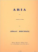 Aria - Albert Roussel - klarinet a klavír