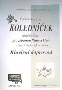 Koledníček - vánoční koledy pro 2 zobcové flétny a klavír