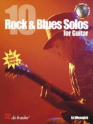 10 Rock & Blues Solos for Guitar + CD pro elektrickou kytaru a doprovod