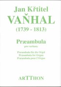 Vaňhal: Praeambula pro varhany