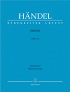 Athalia HWV 52 - SATB a klavír - Georg Friedrich Händel