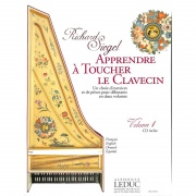 APPRENDRE A TOUCHER LE CLAVECIN 1 Škola hry na cembalo od Siegel Richard