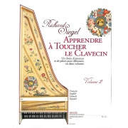 APPRENDRE A TOUCHER LE CLAVECIN 2 Škola hry na cembalo od Siegel Richard