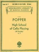 David Popper: High School Of Cello Playing Opus. 73 - etudy pro violoncello