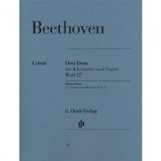 Beethoven Ludwig van 3 Duos WoO 27