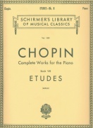 Complete Works for the Piano etudy pro klavír od Frederic Chopin