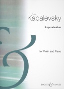 Kabalevsky: Improvisation Op. 21, No.1 / housle + klavír