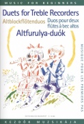 Duets for Treble Recorders / dueta pro altové zobcové flétny