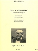 Marcel Moyse: De La Sonorite - Art Et Technique