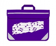 Taška pro muzikanty fialová barva