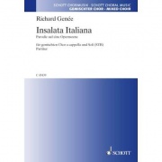 Insalata italiana op. 68 SATB od Genee Richard