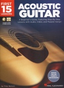 First 15 Lessons: Acoustic Guitar tabulatura