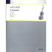 6 Sonaten 1 op 12 (Nr 1-3) pro violy od Leclair Jean Marie
