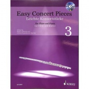Easy Concert pieces 3 + CD pro příčnou flétnu a klavír