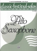CLASSIC FESTIVAL SOLOS 2 / altový saxofon - sólový sešit