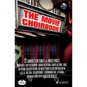 The movie choirbook SATB + CD - 12 famous film songs