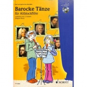 Barocke Tänze pro 1 nebo 2 altové flétny + CD