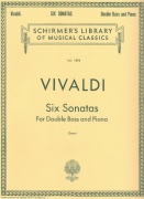 Vivaldi: Six Sonatas for Double Bass and Piano / kontrabas + klavír