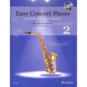 Easy Concert Pieces 2 + CD pro altový saxofon a klavír