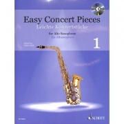 Easy Concert Pieces 1 + CD pro altový saxofon a klavír