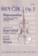 Ševčík: Bogenstudien Op. 2 - škola smyčcové techniky / kontrabass