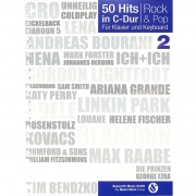 50 Hits in C-Dur: Rock & Pop Band 2 - für Klavier und Keyboard
