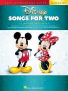 Disney Songs for Two Alto Saxes - Easy Instrumental Duets