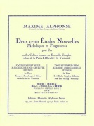 Maxime-Alphonse: 200 Etudes Nouvelles Vol.1 - 70 Etudes Très Faciles (Horn)