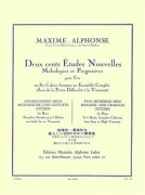 Maxime-Alphonse: 200 Etudes Nouvelles Vol.1 - 70 Etudes Très Faciles (Horn)