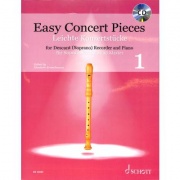 Easy Concert Pieces 1 pro zobcovou flétnu a klavír