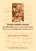 Drobné skladby baroka - 1 hlas a klavírní doprovod