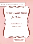 Sixteen Modern Etudes for Clarinet, Op. 14