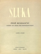 Písně renesanční (3 písně pro střední hlas a klavír) od Sluka Luboš