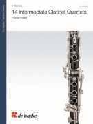 14 Intermediate Clarinet Quartets 14 skladeb pro čtyři klarinety