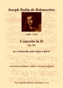 Concerto in D (op. 26) - klav. výtah - violoncello, piano