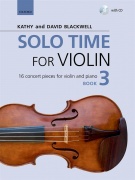 Solo Time For Violin Book 3 - 16 Concert Pieces For Violin And Piano