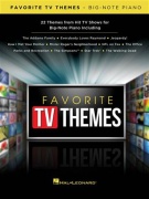 Favorite TV Themes v jednoduché úpravě pro klavír