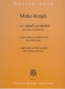 und sollst zu Erde werden MN08 für Violoncell - für Violoncello Solo