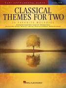 Classical Themes for Two pro housle - Easy Instrumental Duets