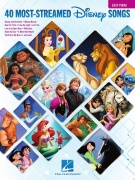The 40 Most-Streamed Disney Songs v jednoduché úpravě pro klavír