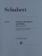 Violin Sonatinas Op.137 pro housle a klavír od Franz Schubert