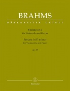 Sonata in E minor pro violoncello a klavír op. 38 od Brahms, Johannes