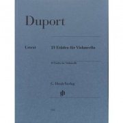 21 etud pro violoncello od ean-Louis Duport