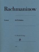 24 Préludes pro klavír od Sergei Rachmaninov