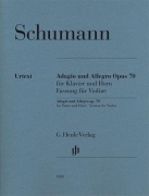 Adagio und Allegro op. 70 für Klavier und Horn - Version for Violin pro housle a klavír
